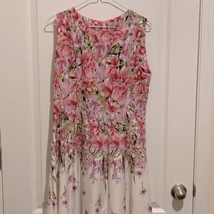Danny and Nicole Pink Floral Dress